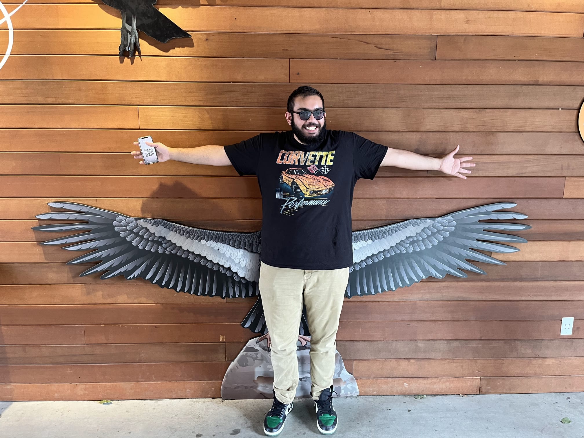 Bilal fixing an iPhone screen at Klein Wireless Phone Repair Houston